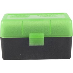 Mtm Rifle Ammo Boxes - Ammo Boxes Rifle Green & Black 17 Remington - 300 Whisper 50