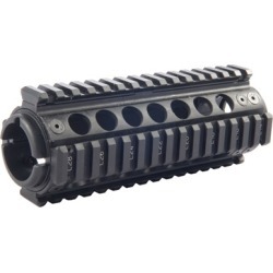 Midwest Industries 308 Ar Sportical Two-Piece Forend - 308 Ar Two-Piece Sportical Forend, Black