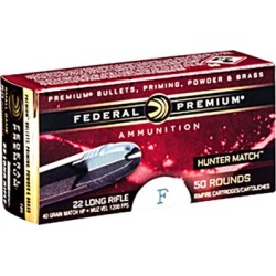 American Eagle Premium Hunter Match Ammo 22 Long Rifle 40gr Match Hollow Point - 22 Long Rifle 40gr Hp 50/Box