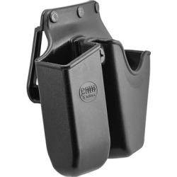 Fobus Holster Double Stack Mag & Handcuff Combo Pouch Paddle - Glock/H&K Double Stack Magazine/S&W Handcuff Pouch