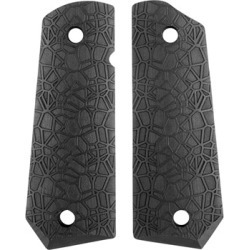 Ed Brown 1911 Labyrinth Grips - Labyrinth Grip, Black, Govt Bt