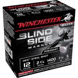 Winchester Blind Side Pheasant Non-Toxic 12 Gauge Ammo - 12 Gauge 2-3/4