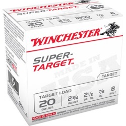 Winchester Super Target Ammo 20 Gauge 2-3/4