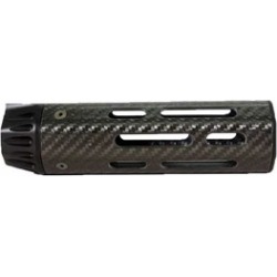 Lancer Systems Ar-15 Lch5 Handguard Carbon Fiber Free Float - Lch5 Handguard Carbon Fiber Free Float  7   Black