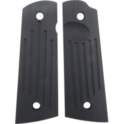 Harrison Design & Consulting 1911 Carry Groove Grips - Carry Groove Grips, Square Bottom