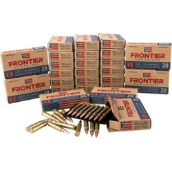 Hornady Frontier Ammo 5.56mm Nato 75gr Bthp Match - 5.56mm Nato 75gr Hollow Point Boat Tail 500/Case