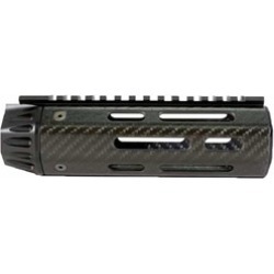 Lancer Systems Ar-15 Lch5 Handguard Carbon Fiber Free Float Full Top Rail - Lch5 Handguard Carbon Fiber Free Float Top Rail 7   Black