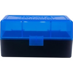 Berrys Manufacturing 50 Round Ammo Boxes - 223 Remington 50 Round Ammo Box, Blue