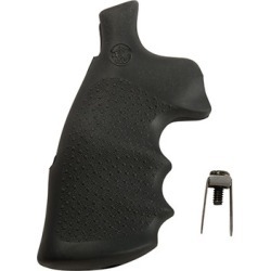 Smith & Wesson Grip, Round Butt, Hogue, Synthetic, N-Frame