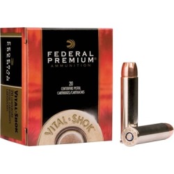 Federal Vital-Shok Ammo 44 Rem Mag 225gr Barnes Xpander - 44 Remington Mag 225gr Barnes Xpb Hp Lead-Free 20/Box