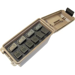 Mtm Double Stack Tactical Magazine Can - Tactical Magazine Can Double Stack Polymer Tan