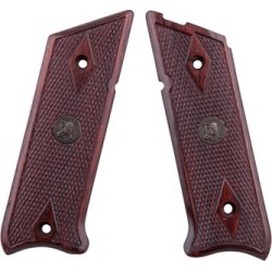 Pachmayr Renegade Wood Laminate Grips Ruger Mkii - Ruger Mkii Rosewood Checkered