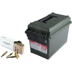 Winchester Usa White Box Ammo 5.56x45mm Nato 62gr M855 Ammo Can - 5.56x45mm Nato 62gr Full Metal Jacket 400/Ammo Can