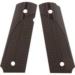 Pachmayr G-10 Tactical Pistol Grips For 1911 - 1911 Full Size Green/Black Checkered G-10 Grips