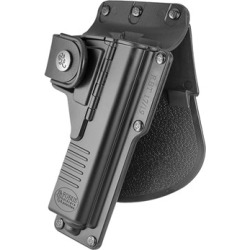 Fobus Holster Tactical Holster Paddle Right Hand - Glock 17 Light/Laser Required Tactical Paddle Holster Blk