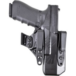 Raven Concealment Systems Eidolon Holsters Full Kit For Glock - G17 Eidolon Full Kit Holster Left Hand 1.75 Overhook Black