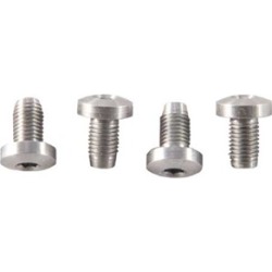 Wilson Combat 1911 Hex Head Grip Screws - 4 Pak H/H S/S G/Screws