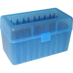 Mtm Rifle Ammo Boxes - Ammo Boxes Rifle Blue 222 Remington - 6x47 50