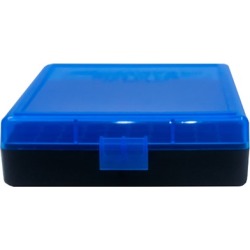 Berrys Manufacturing 100 Round  Ammo Boxes - Blue 380/9mm 100 Round Ammo Box