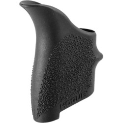 Hogue Handall Beavertail Grip Sleeves - Handall Beavertail Grip Sleeve Black S&W M&P Shield