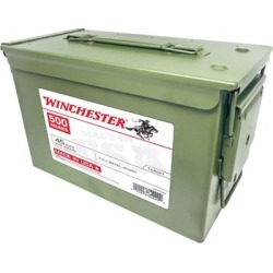 Winchester Usa White Box 45 Auto Ammo - 45 Auto 230gr Full Metal Jacket 500/Box