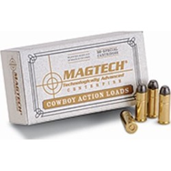 Magtech Ammunition Cowboy Action Ammo 357 Magnum 158gr Lfn - 357 Magnum 158gr Lead Flat Nose 50/Box