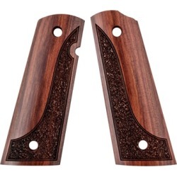 Artisan Stock And Gunworks Inc 1911 Exotic Wood Grips - 1911 Exotic Wood Grip Made From Redheart