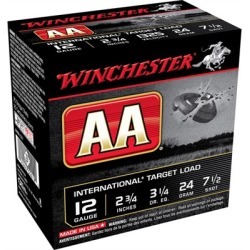 Winchester Aa Target Extra Light Ammo 12 Gauge 2-3/4