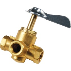 Whitecap 3-Way Shut Off Valve