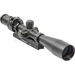 Hi-Lux 6-24x50 Leatherwood ART M1200-XLR Scope with XLR Ranging Reticle, Green