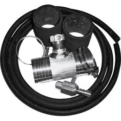 Diesel Install Kit for Auxiliary and Transfer Fuel Tanks, Fits Chevy and GMC Trucks up thru 2010 with 2" fuel fill hoses