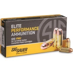 SIG Sauer Elite Performance Ammunition, .45 ACP, 230-gr, FMJ