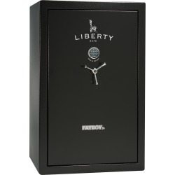 Liberty FatBoy Jr. LFJ48 48-Gun Safe, Electronic Lock, Textured Black, Chrome