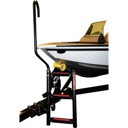 Quality Mark BowStep, 4-Step Ladder (Starboard) with Right Handle