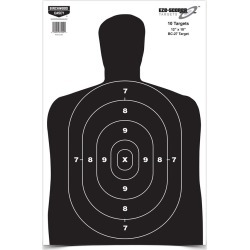 Birchwood Casey Eze-Scorer BC-27 Paper Target, 10-Pack