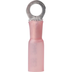 Ancor Heat Shrink Ring Terminals, 22-18 AWG, #10 Screw, 25-Pk.