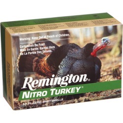 Remington Nitro Turkey Buffered Loads, 12-ga, 3