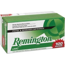 Remington UMC Handgun Ammunition, .45 ACP, 235-gr, FMJ, 100 Rounds