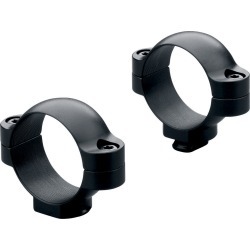 Leupold & Stevens STD Mounting Rings, Matte, 1