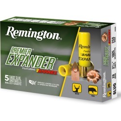 Remington Premier Expander Copper Solid Sabot Slugs, 20-ga, 2-3/4