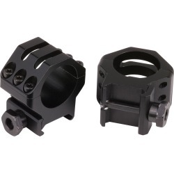 Weaver Tactical Six-Hole Weaver-Style Rings, 30mm, Matte, Extra-High
