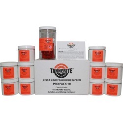 Tannerite Exploding Rifle Targets, Pro Pack 10, 10 1-lb. Targets