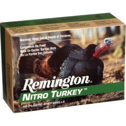 Remington Nitro Turkey Buffered Loads, 12-ga, 3