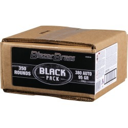 Federal Black .380 ACP Blazer Brass Box (350ct)