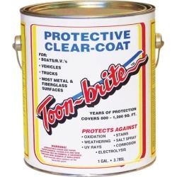 Toon-brite Protective Clear-Coat, one-gallon can