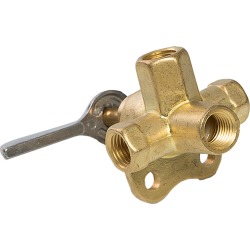 Whitecap 4-Way Shut Off Valve
