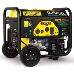 Champion 7500 Watt Dual Fuel Portable Generator