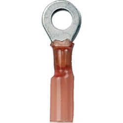 Ancor Heat Shrink Ring Terminals, 12-10 AWG, #10 Screw, 3-Pk.