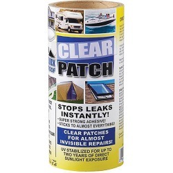 Quick Roof Clear Patch 8"X6'