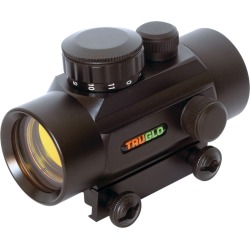 TruGlo Traditional 1x30 Red-Dot Sight, 5 MOA, Black, model TG8030P